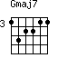Gmaj7=132211_3