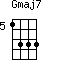 Gmaj7=1333_5