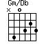 Gm/Db=N40323_1