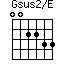 Gsus2/E=002233_1