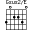 Gsus2/E=302230_1