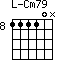 Cm79=11110N_8