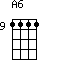 A6=1111_9