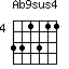 Ab9sus4=331311_4