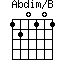Abdim/B=120101_1
