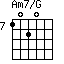 Am7/G=1020_7