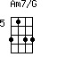 Am7/G=3133_5