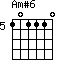 Am#6=101110_5