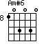 Am#6=103030_8