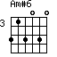 Am#6=313030_3