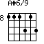 A#6/9=111313_8