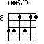 A#6/9=331311_8