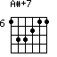 A#+7=133211_6
