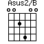 Asus2/B=002400_1