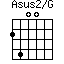 Asus2/G=2400_1