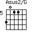Asus2/G=3011_5