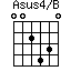 Asus4/B=002430_1