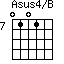 Asus4/B=0101_7