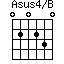 Asus4/B=020230_1