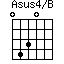 Asus4/B=0430_1