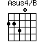 Asus4/B=2230_1