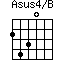Asus4/B=2430_1