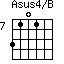 Asus4/B=3101_7