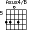 Asus4/B=3303_5