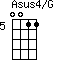 Asus4/G=0011_5