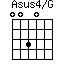 Asus4/G=0030_1