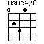 Asus4/G=0230_1
