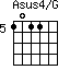 Asus4/G=1011_5