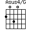 Asus4/G=2030_1