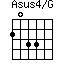 Asus4/G=2033_1