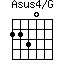 Asus4/G=2230_1