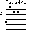 Asus4/G=3011_3