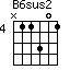 B6sus2=N11301_4