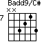 Badd9/C#=NN3213_7