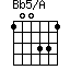 Bb5/A=100331_1