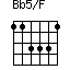 Bb5/F=113331_1
