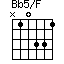 Bb5/F=N10331_1
