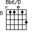 Bb6/D=N11013_8