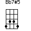 Bb7#5=4334_1