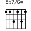 Bb7/G#=113131_1