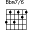 Bbm7/6=313121_1
