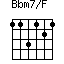 Bbm7/F=113121_1