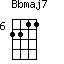 Bbmaj7=2211_6