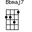 Bbmaj7=2231_1