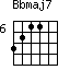 Bbmaj7=3211_6