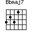 Bbmaj7=3231_1